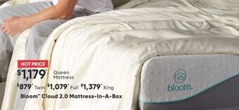 Sleep Country Bloom cloud 2.0 mattress-in-a-box offer