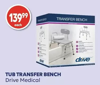 Wellwise by Shoppers Drive medical tub transfer bench offer