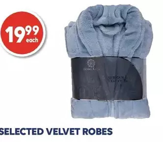 Wellwise by Shoppers Velvet robes offer