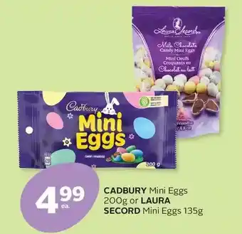 Rexall Cadbury mini eggs or laura secord mini eggs offer