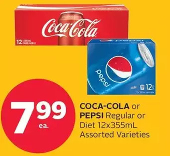 Rexall Coca-cola or pepsi offer