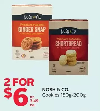Rexall Nosh & co. cookies offer