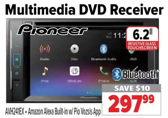 2001 Audio Video Pioneer multimedia dvd receiver offer