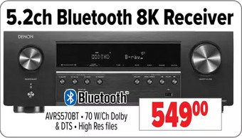 2001 Audio Video 5.2ch bluetooth 8k receiver offer