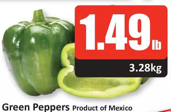 Starsky Green peppers offer