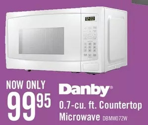 The Brick Danby 0.7 cu. ft. countertop microwave – dbmw072w offer