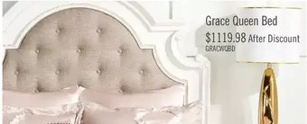 The Brick Grace queen bed offer