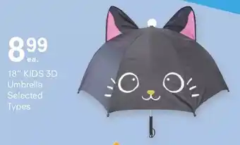 Guardian Pharmacy 18 kids 3d umbrella offer