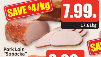Starsky Pork loin sopocka offer