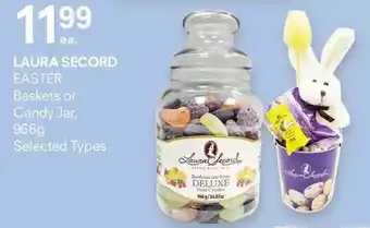 Guardian Pharmacy Laura secord easter baskets or candy jar offer