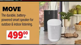 2001 Audio Video Sonos move offer
