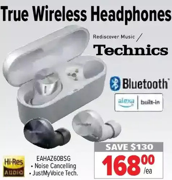 2001 Audio Video Technics true wireless headphones offer