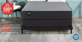 The Brick Sealy kylie mattress offer