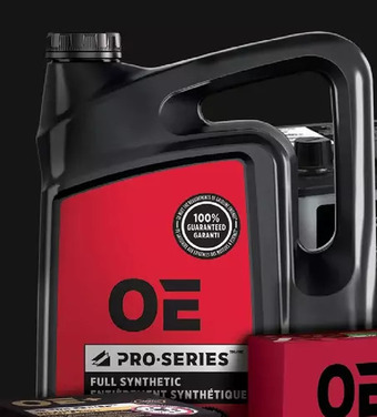 PartSource Pro-series synthetic oil offer