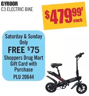 shoppers ebike