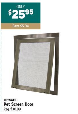 Ren’s Pets Depot Petsafe pet screen door offer