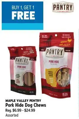 Ren’s Pets Depot Maple valley pantry pork hide dog chews offer