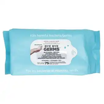 Staples Bye bye germs 70% alcohol antibacterial wipes - 75 wipes offer