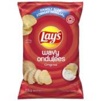 Calgary Co-op Lay's wavy original chips offer