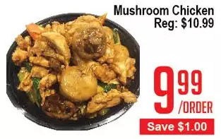 Skyland Foodmart Mushroom chicken offer