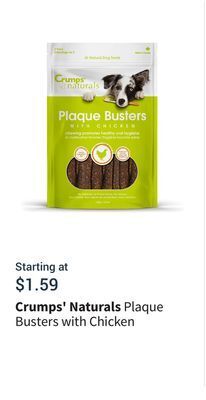 Petvalu Plaque busters with chicken offer