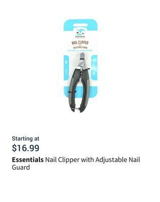Petvalu Nail clipper with adjustable nail guard offer