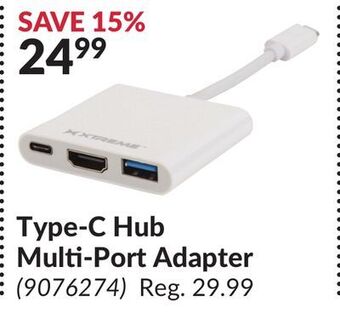 Princess Auto Type-c hub multi-port adapter offer