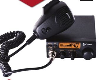Princess Auto 40-channel recreational cb radio with lcd display offer