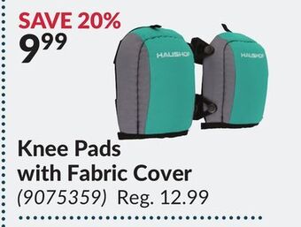 Princess Auto Knee pads with fabric cover offer