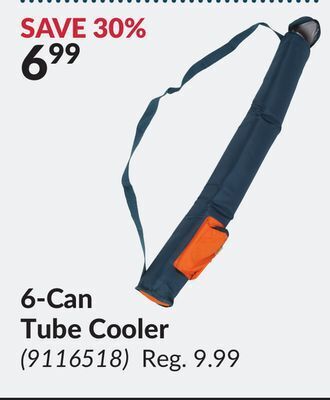 Princess Auto 6-can tube cooler offer