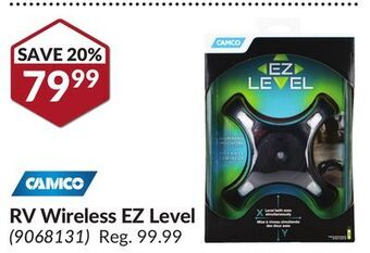 Princess Auto Rv wireless ez level offer