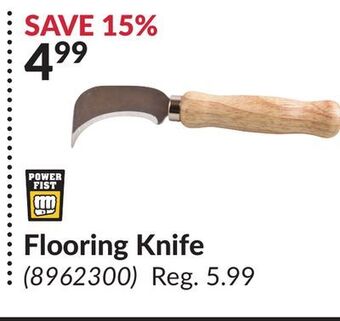 Princess Auto Flooring knife offer