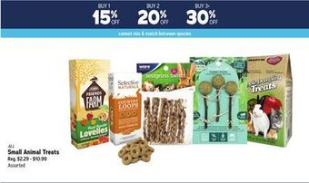 Ren’s Pets Depot Small animal treats offer