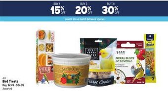 Ren’s Pets Depot Bird treats offer
