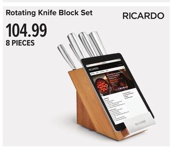 Linen Chest Rotating knife block set offer