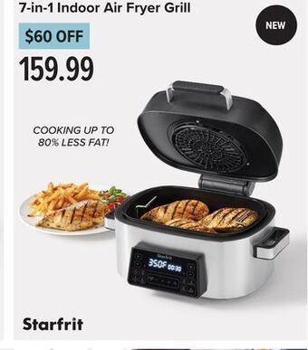 Linen Chest 7-in-1 indoor air fryer grill offer