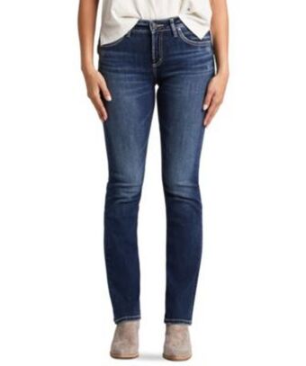 Mark's Women's avery high rise slim bootcut jeans - dark indigo offer