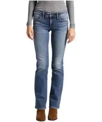 Mark's Women's britt low rise slim bootcut jeans - online only offer
