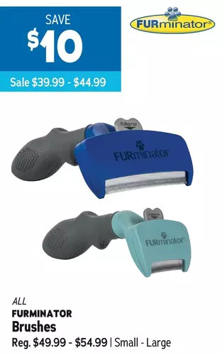 Ren’s Pets Depot Furminator brushes offer