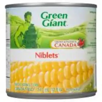 Calgary Co-op Green giant whole kernel corn niblets offer