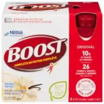 Calgary Co-op Boost original vanilla meal replacement offer