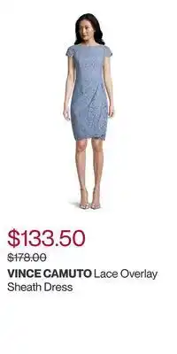 Hudson's Bay Lace overlay sheath dress offer