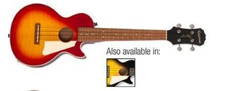 Long & McQuade Epiphone les paul acoustic/electric tenor ukulele - cherry sunburst offer