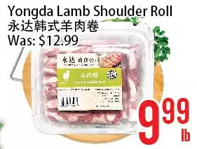 Bestco Food Mart Yongda lamb shoulder roll offer