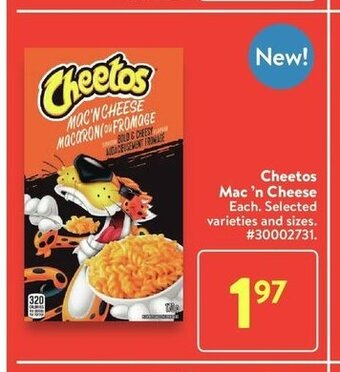 Walmart Cheetos Mac 'n Cheese offer