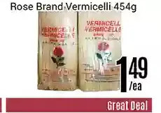 Nations Fresh Foods Rose brand vermicelli offer