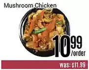 Nations Fresh Foods Mushroom chicken offer