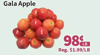 Blue Sky Supermarket Gala apple offer