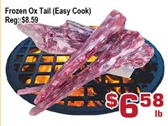 Top Food Supermarket Frozen ox tail offer