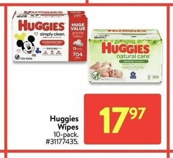 Walmart Huggies Wipes offer